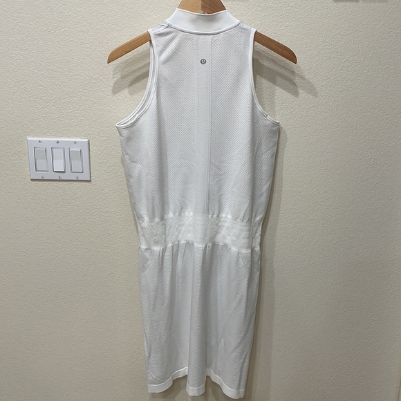 Lululemon White Sleeveless Dress—Like New Condition! Spring/Summer/Beach/Sports - Picture 6 of 11